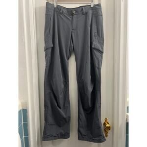 Eastern Mountain Sports (EMS) Women's Camp Cargo Pants Lined, Grey 8R Hike Camp